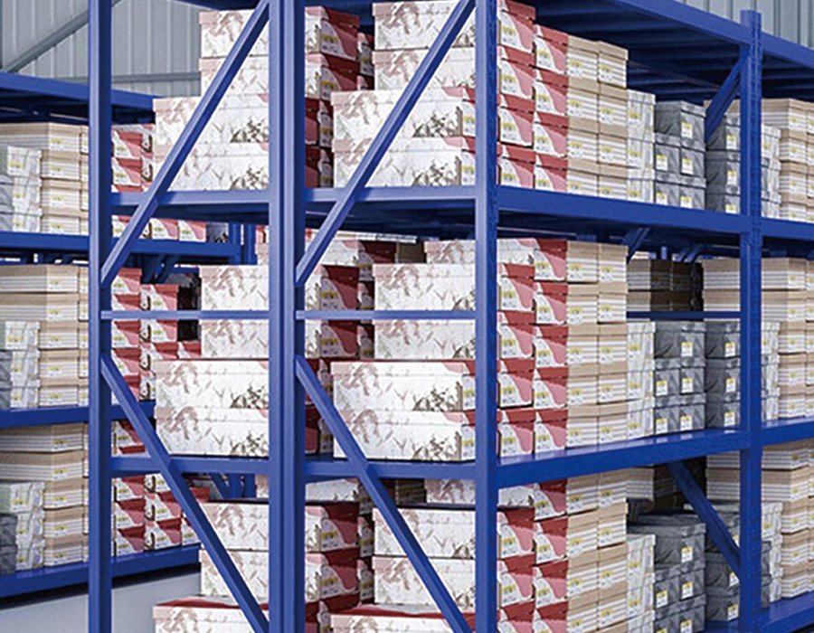 Steckregale für mittlere Beanspruchung (500–800 kg/Schicht)