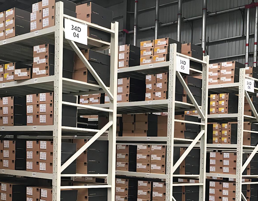 Steckregale für mittlere Beanspruchung (500–800 kg/Schicht)