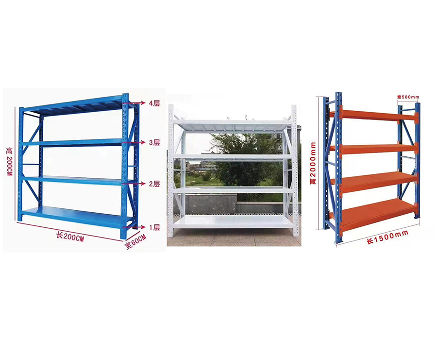 Leichte Steckregale (≤150 kg/Schicht)