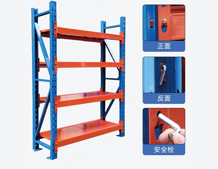 Steckregale für mittlere Beanspruchung (500–800 kg/Schicht)